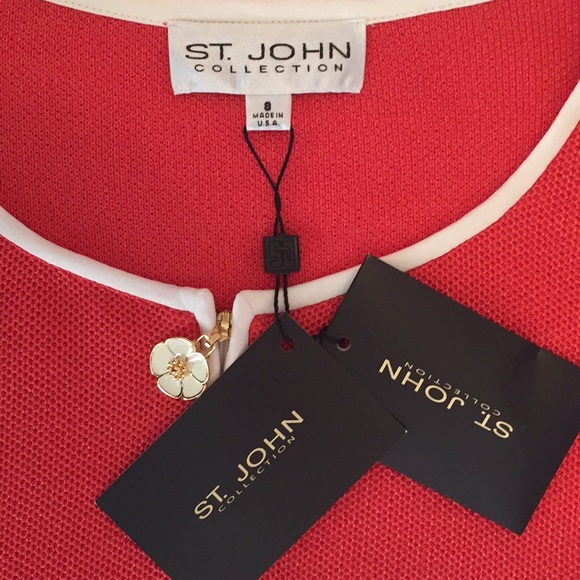 St. John Collection tweed jacket - 8 - Picture 8 of 8